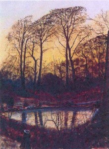 pool in the woods By Peter Brook
