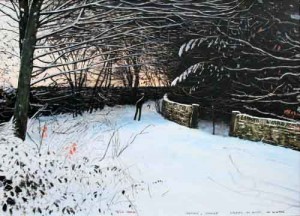 Pausing whilst walking by peter brook